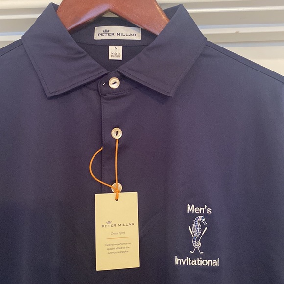 NWT // Peter Millar - Crown Sport Performance Golf Shirt (S) - Picture 2 of 4